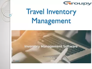 travel inventory management