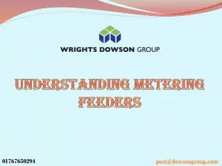 Understanding metering feeders