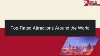 top rated attractions around the world