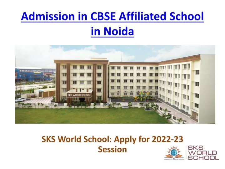 admission in cbse affiliated school in noida