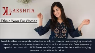 ethnic wear for women