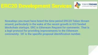 ERC20 Development Services | ERC20 Software development Services