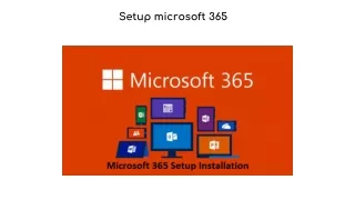 microsoft 365 setup