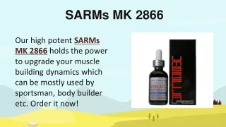 SARMs MK 2866