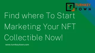 Find where To Start Marketing Your NFT Collectible Now!