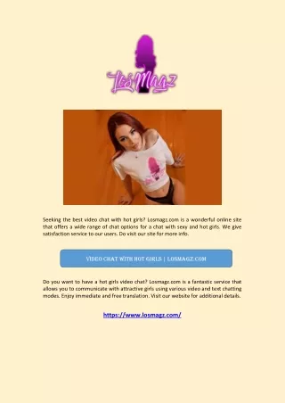 seeking the best video chat with hot girls