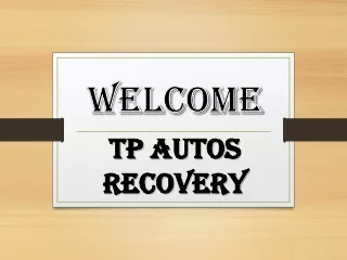 welcome