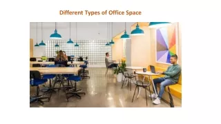 different types of office space