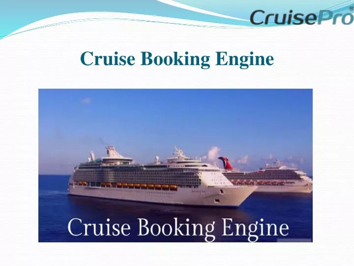 cruise booking engine