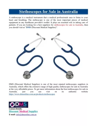 stethoscopes for sale in australia
