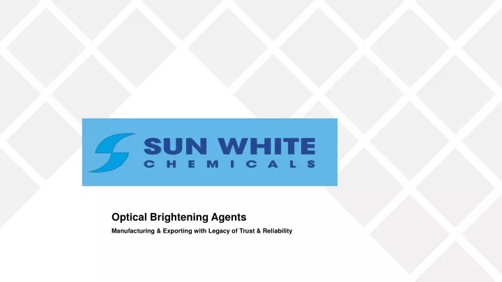 optical brightening agents