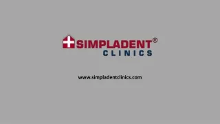 Best Dental Surgeon in India - Simpladent