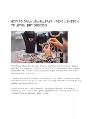how to draw jewellery pencil sketch of jewellery