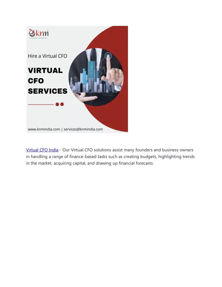virtual cfo india our virtual cfo solutions