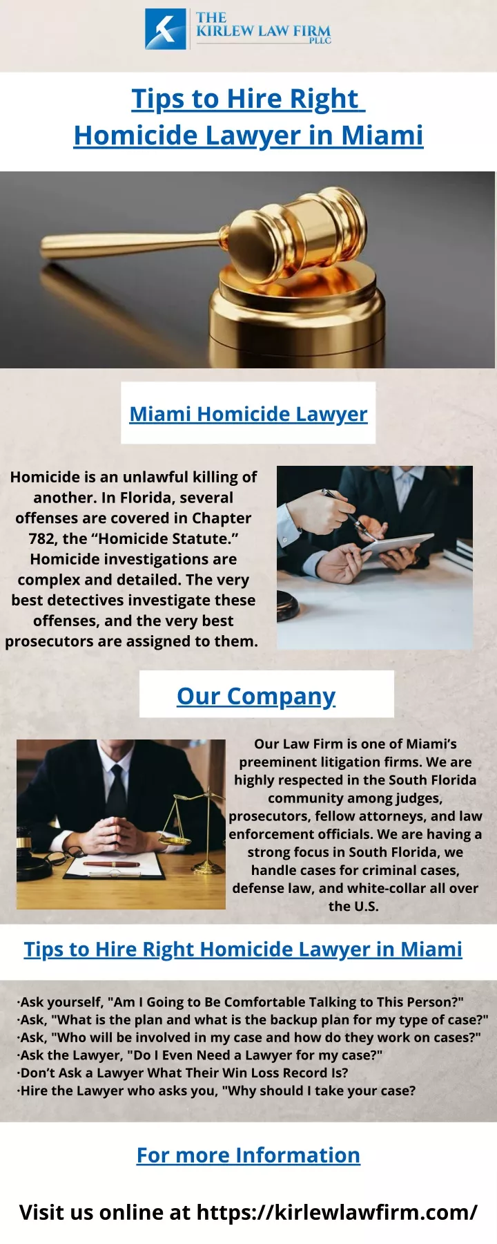 tips to hire right homicide lawyer in miami