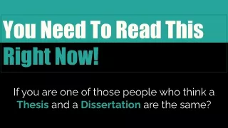 you need to read this right now