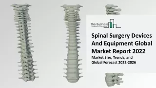 spinal surgery devices and equipment global