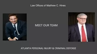 atlanta personal injury criminal defense