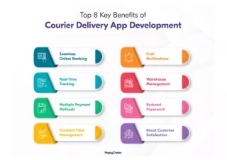 Top 8 Key Benefits of Courier Delivery App Development