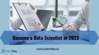 Become a Data Scientist in 2022