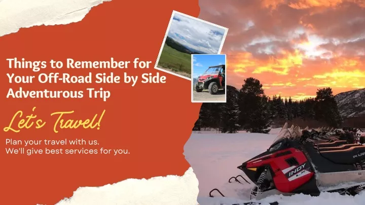 things to remember for your off road side by side