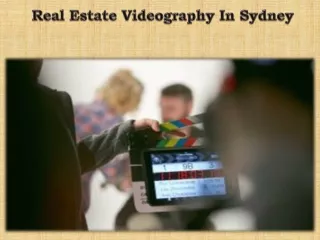 Real Estate Videography In Sydney