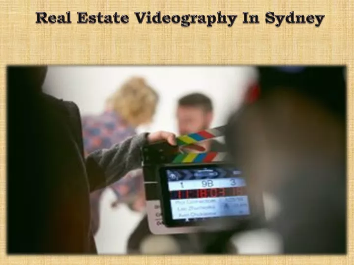 real estate videography in sydney