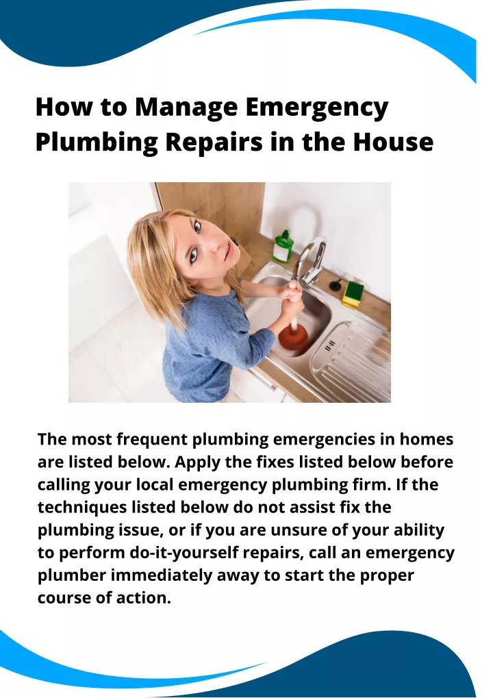 Ppt How To Manage Emergency Plumbing Repairs In The House Powerpoint Presentation Id11481451 0485