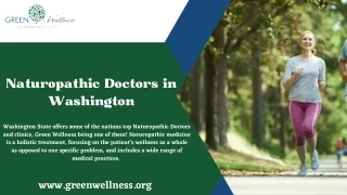 naturopathic doctors in washington