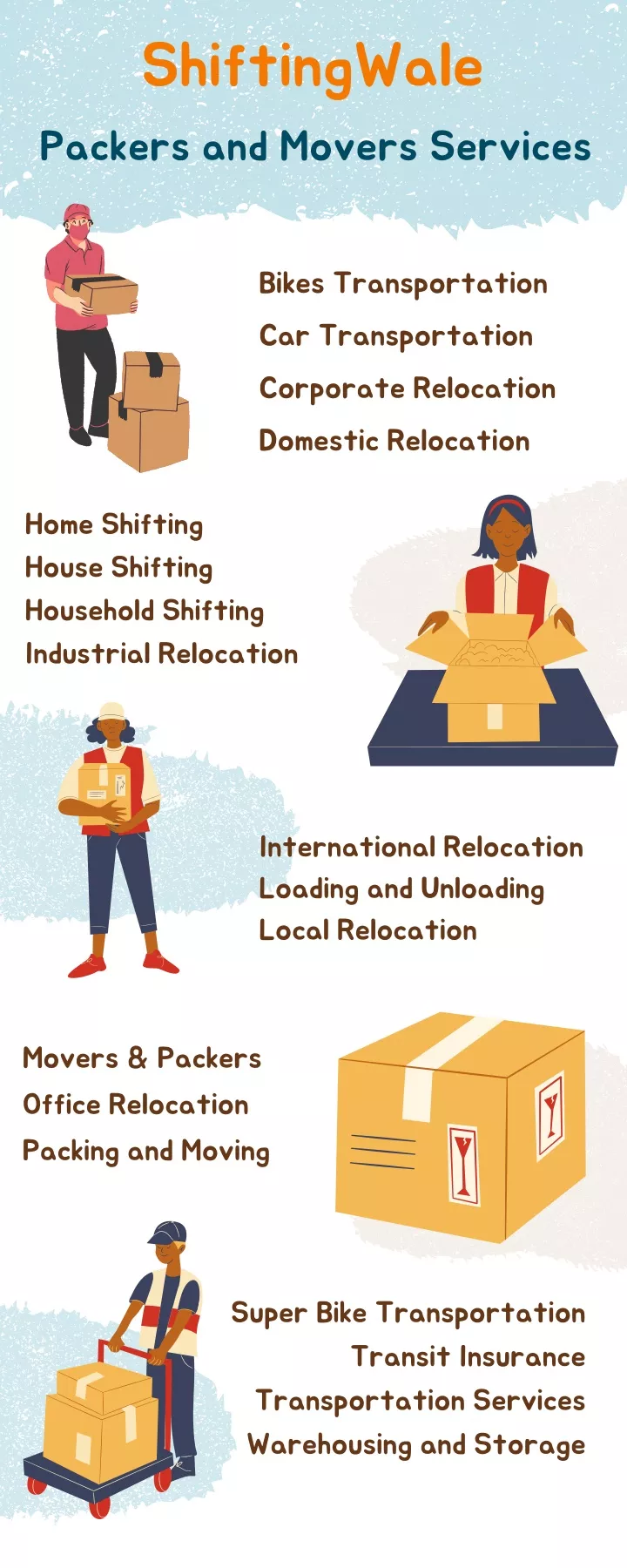 shiftingwale packers and movers services