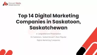 Top 14 Digital Marketing Companies in Saskatoon, Saskatchewan