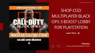 shop cod multiplayer black ops 3 boost lobby