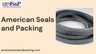 Graphite Packing by American Seals and Packing