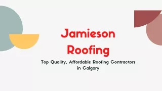 Residential Re-Roofing Services in Calgary
