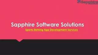 sapphire software solutions