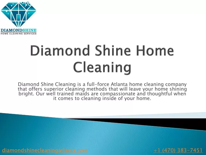 diamond shine home cleaning