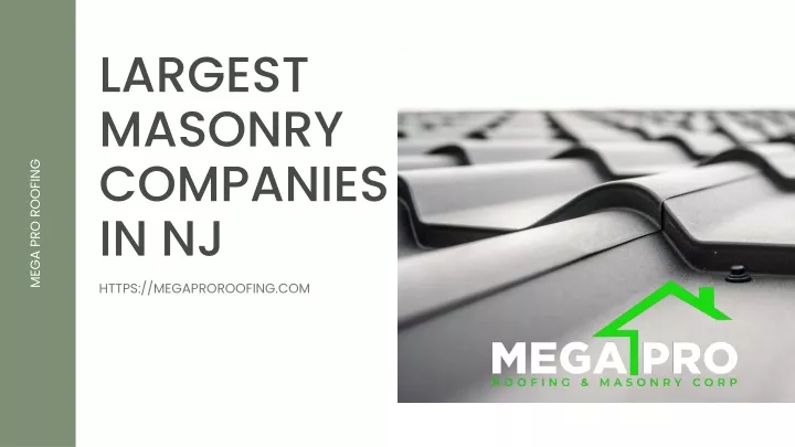 largest masonry companies in nj https