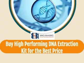Buy High Performing DNA Extraction Kit for the Best Price