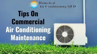 Tips On Commercial Air Conditioning Maintenance