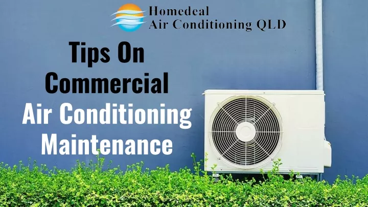 tips on commercial air conditioning maintenance