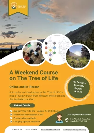 a weekend course on the tree of life