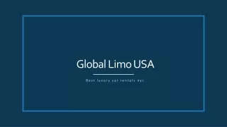 global limo usa