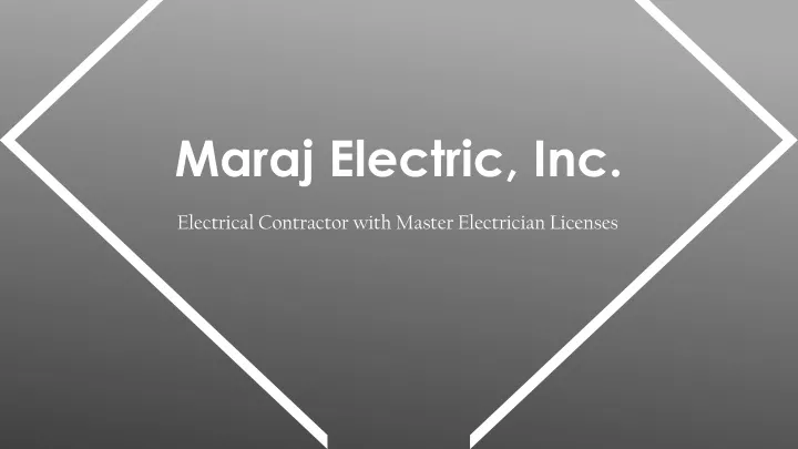 maraj electric inc