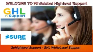 Gohighlevel Support - Whitelabel Highlevel support