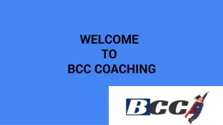 welcome to bcc coaching