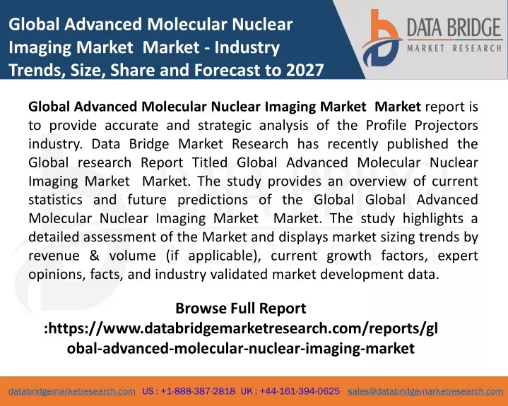 global advanced molecular nuclear imaging market