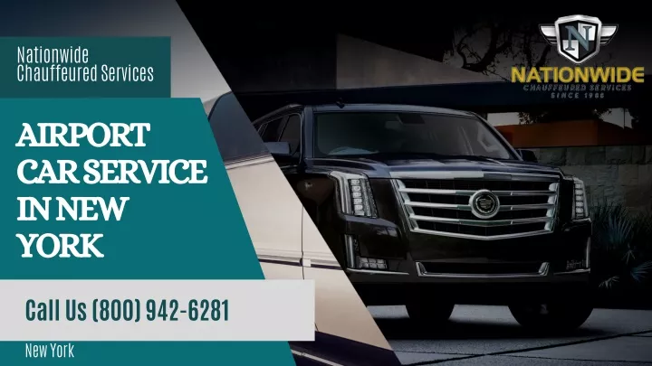 nationwide chauffeured services