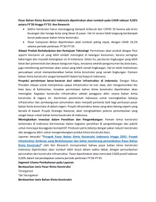 pasar bahan kimia konstruksi indonesia
