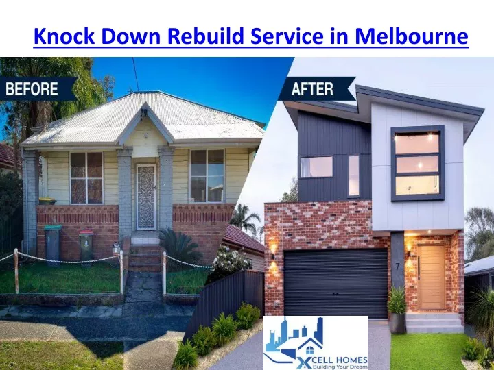 knock down rebuild service in melbourne