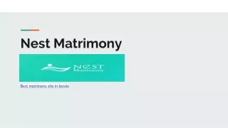 nest matrimony